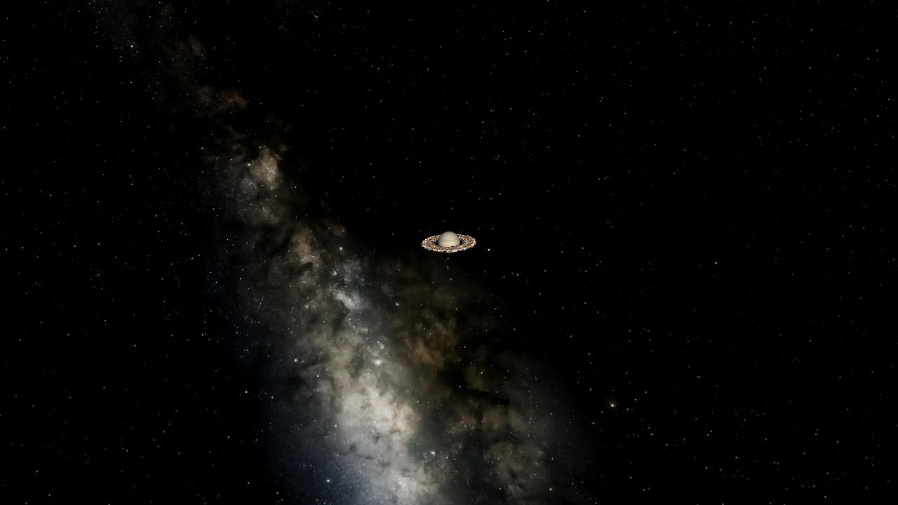 Saturn Observed From Griffith Observatory