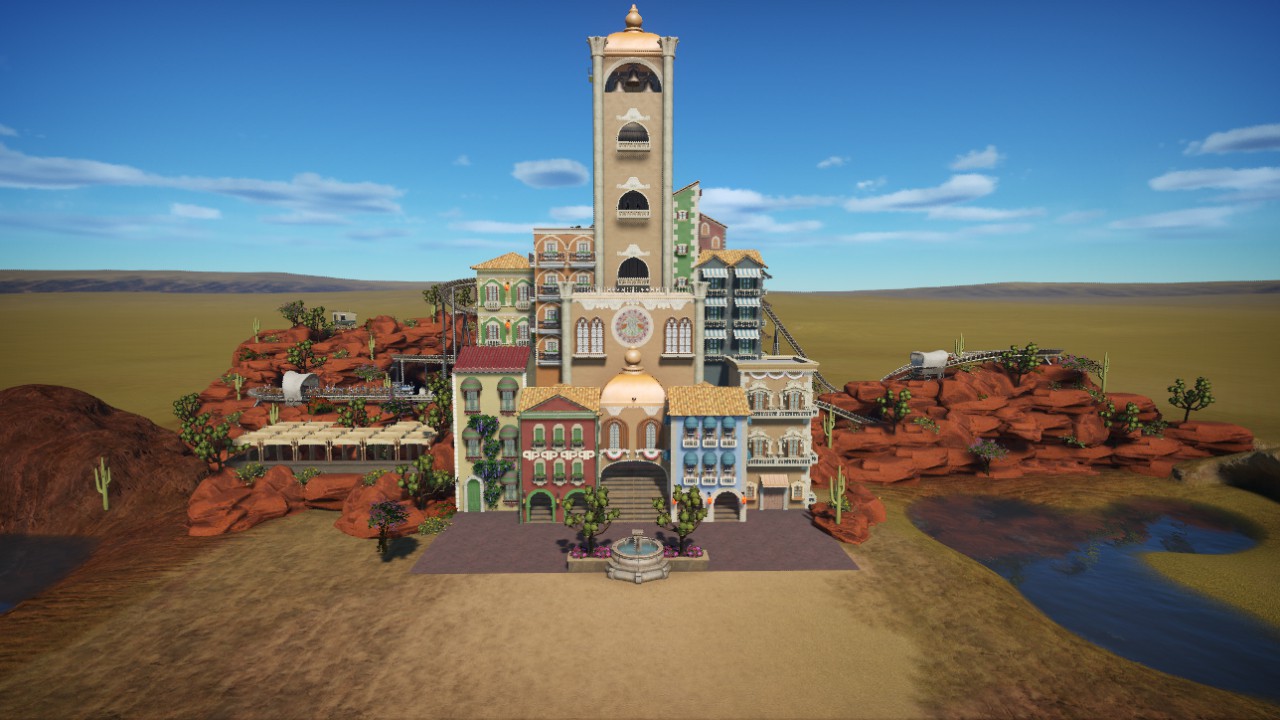 the mexicaanse fall with mine coaster