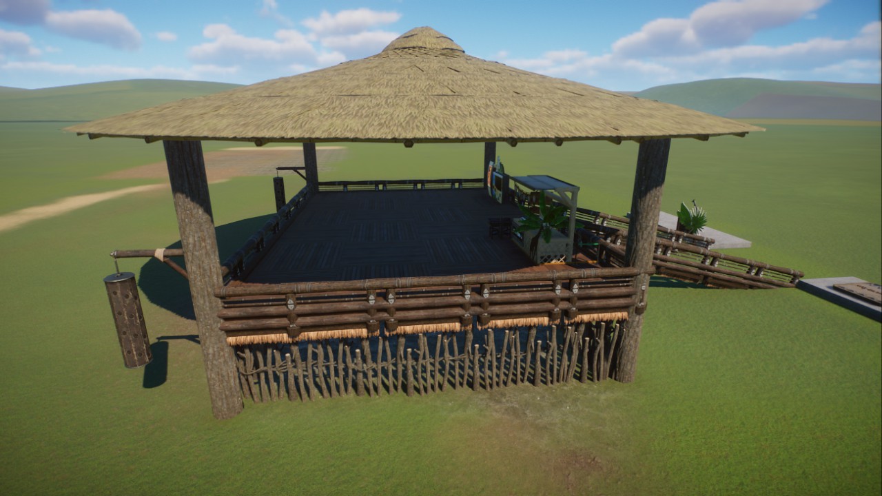 Giraffe feeding terrace preview