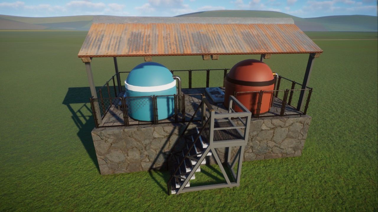 Water filter and temperature shell preview