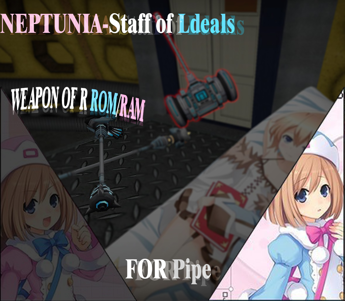 Neptunia Staff of Ideals(replace Pipe)