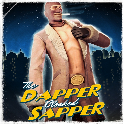 Dapper Cloaked Sapper (Bare Chested)