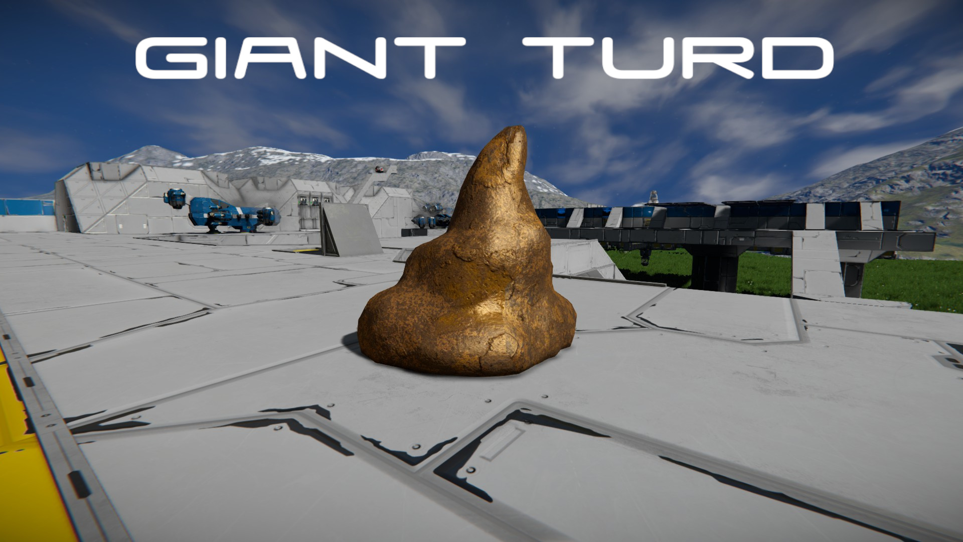 Giant Turd - Decorative Block (No DLC Required) preview