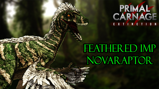 Feathered Imp Novaraptor [ St Patrick's 2023 ]
