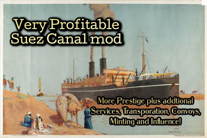 Very Profitable Suez Canal Mod