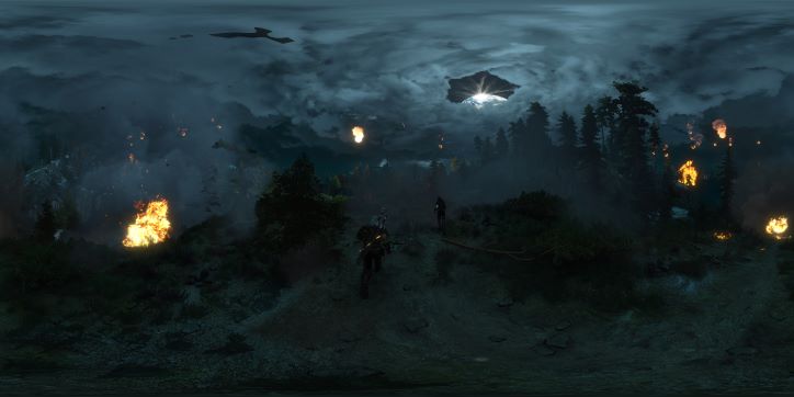 Witcher 3 Hole in the Sky