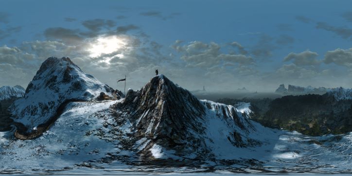 The Witcher 3 Mountain Pass