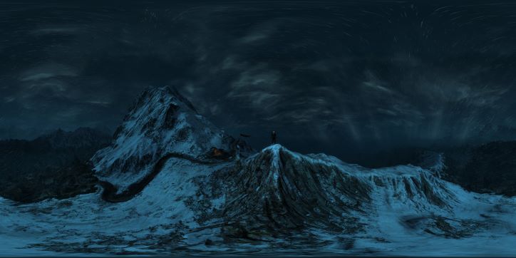 The Witcher 3 Stormy Mountains