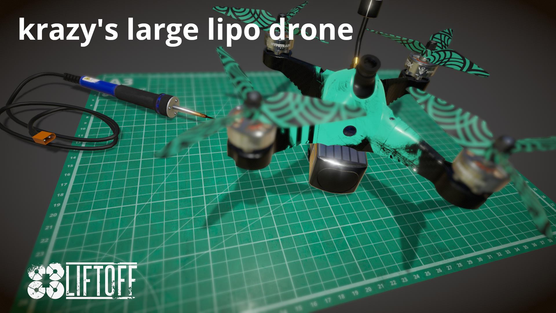 krazy's large lipo drone