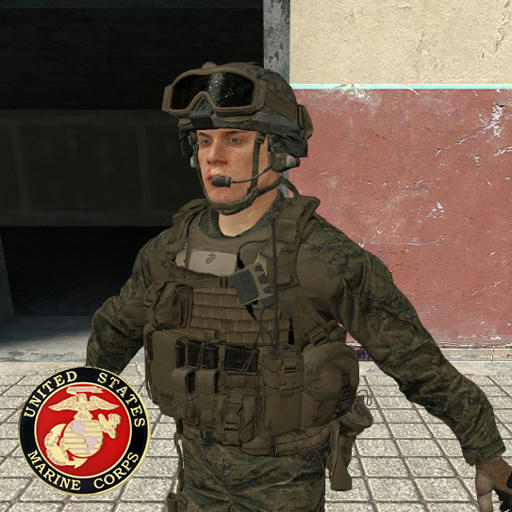 |PM| U.S MARINE WOODLAND MARPAT PLAYERMODELS