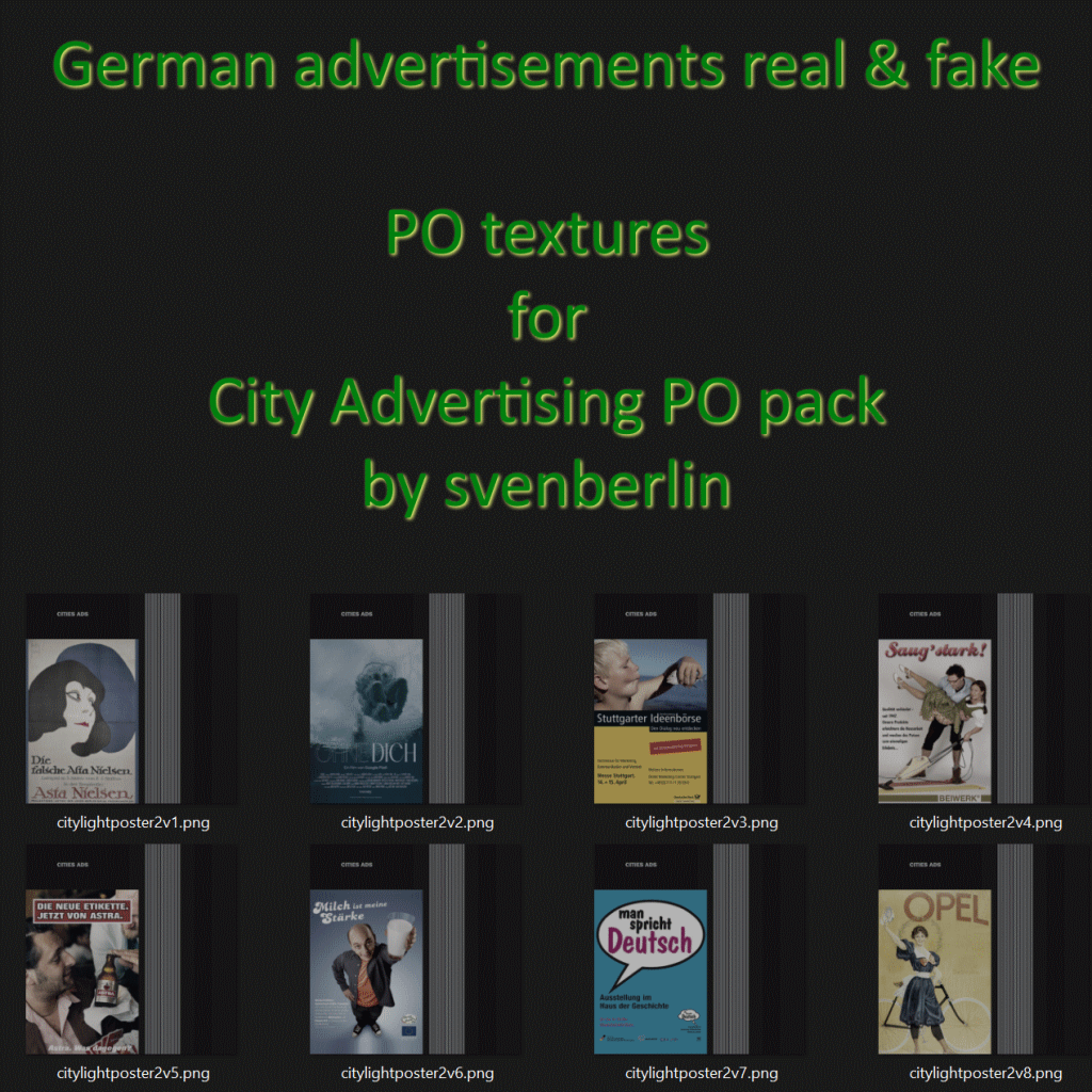 PO Textures for City Light Poster 2