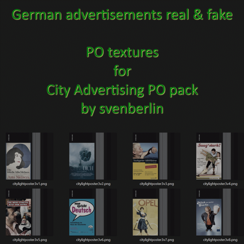 PO Textures for City Light Poster 3