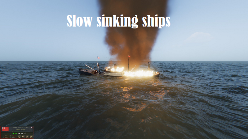 [2022.1] Slow sinking ships