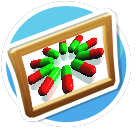 Tabletten Holzrahmen