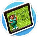 Dont be Afraid Rahmen