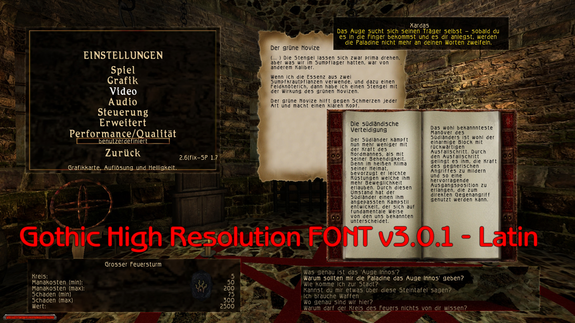 Gothic High Resolution FONT Latin 3.0.1