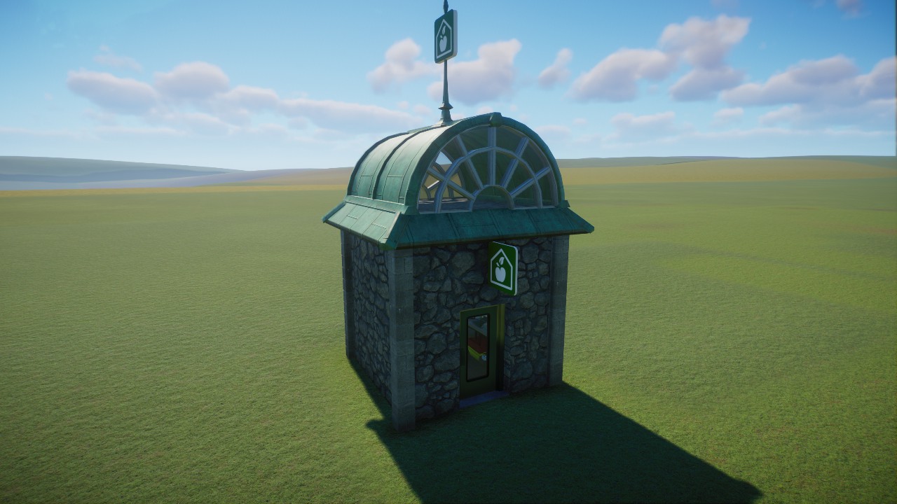 Stone  and Copper Keeper Hut Small