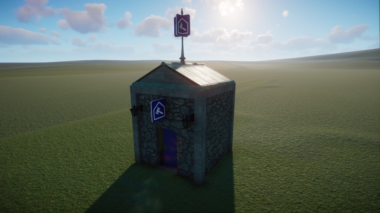 Copper and Stone Trade Hut