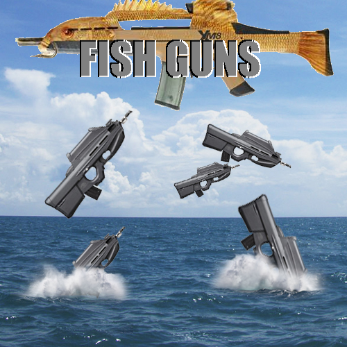 Fish Gun Background Creatures