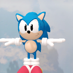 1991 Classic Sonic Model