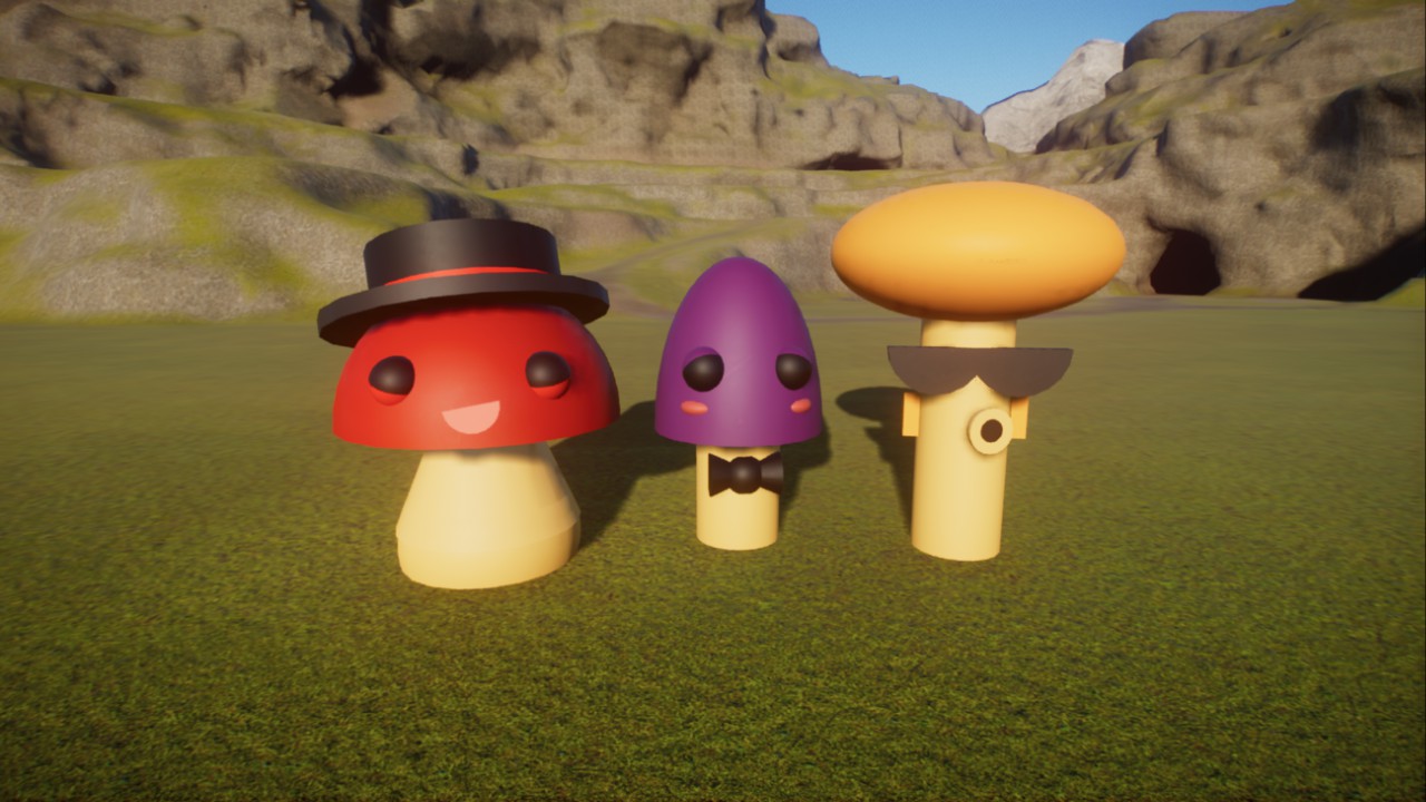 Nicely Dressed Mushrooms [by stunfish]