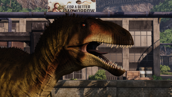 Undergrowth Acrocanthosaurus