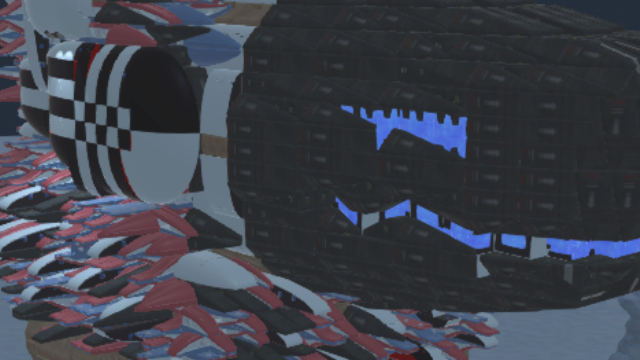 furry protogen head