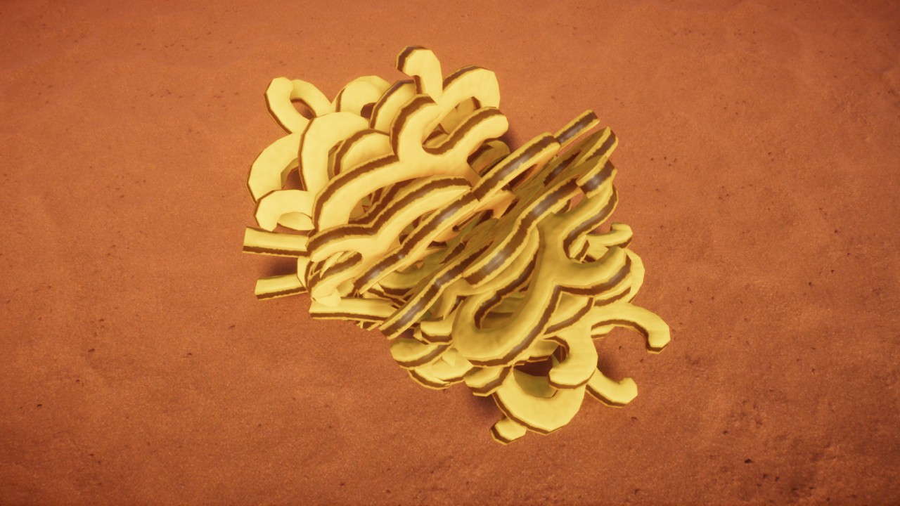 Prop - Coral Yellow Lace