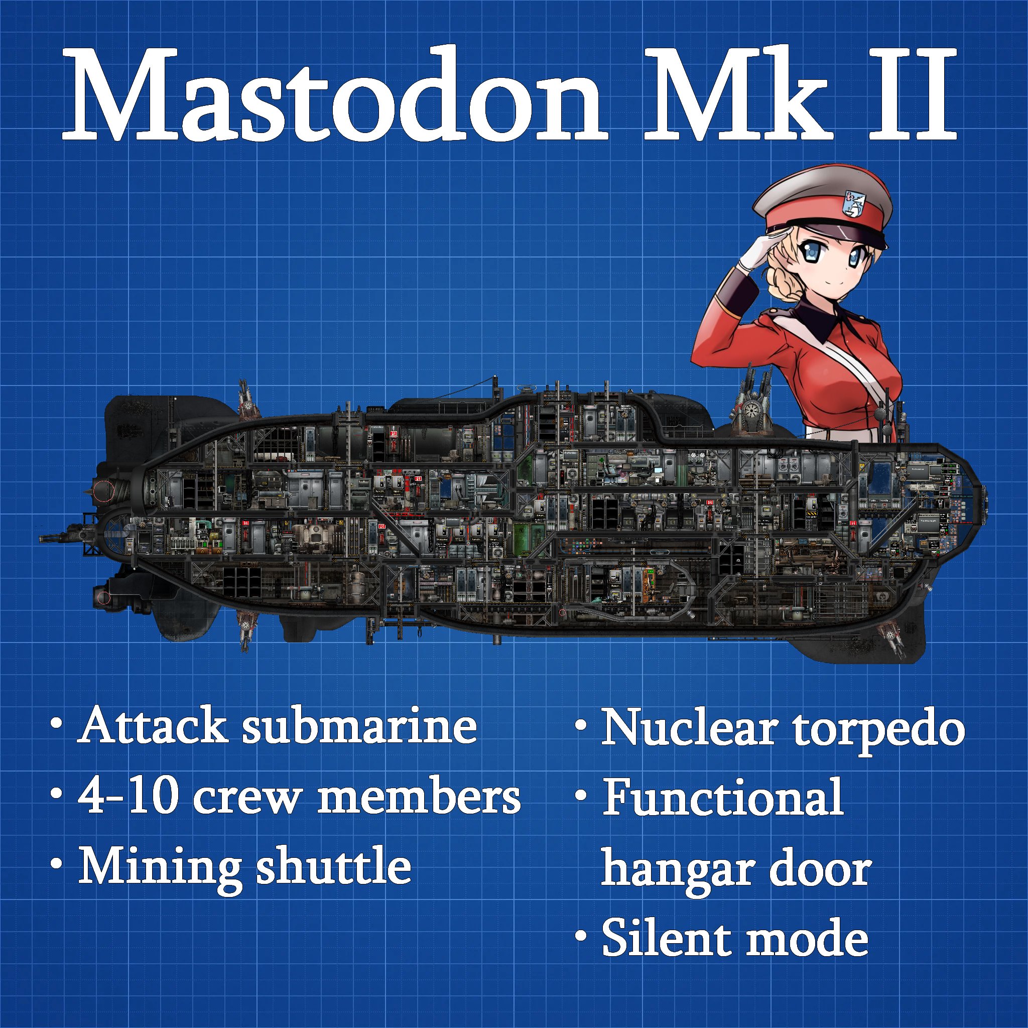 Mastodon Mk II – Barotrauma Mod