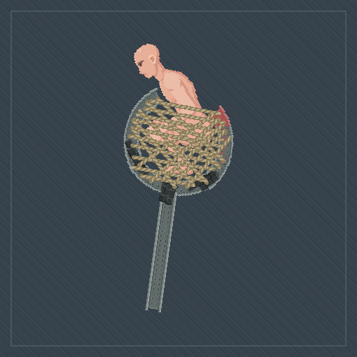 human fish net