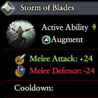 Storm of Blades for all Wardancers/singers
