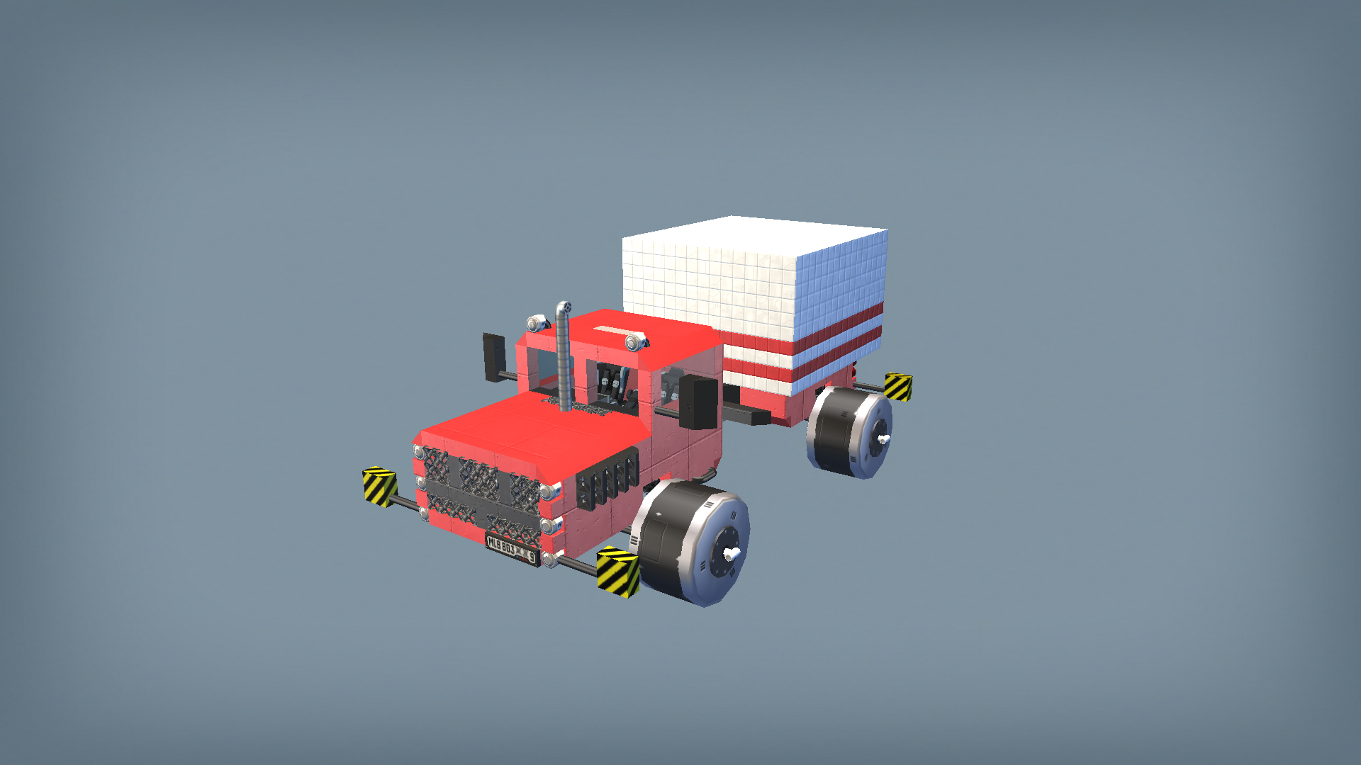 Articulated tractor classic version (4x4)
