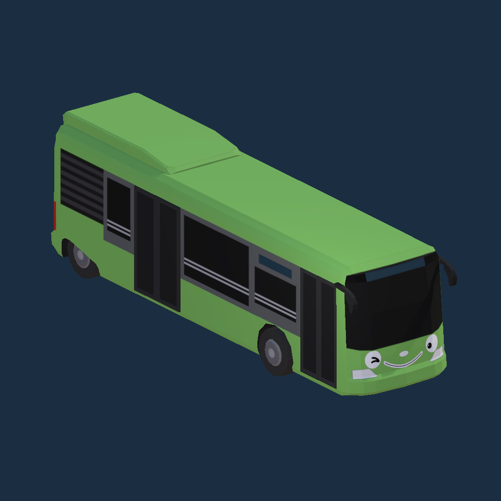 Korea Seoul Tayo Bus (Green) - Cito