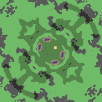 Triad mirrored diagonally