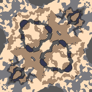 Wasteland mirrored diagonally