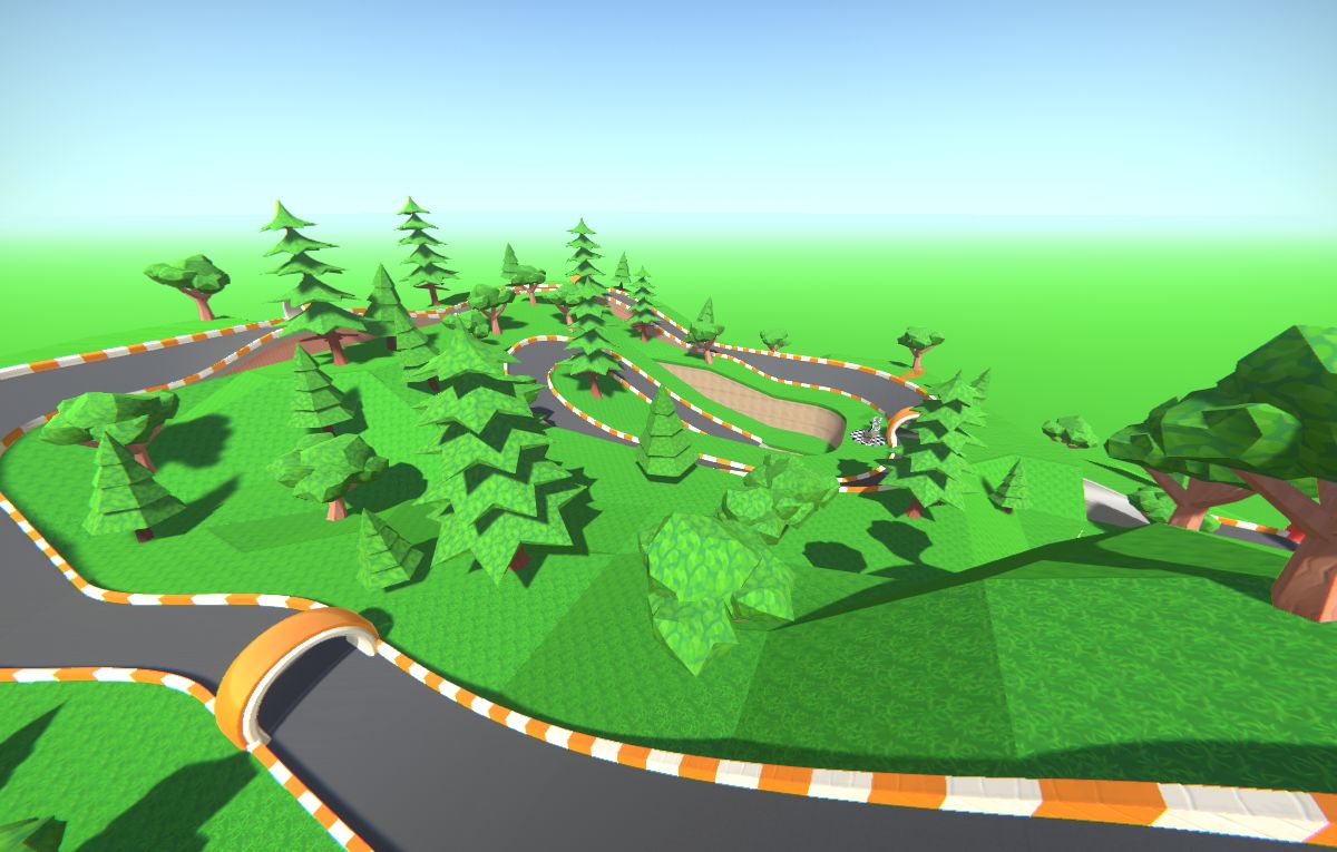 Plain Downhill - First Track