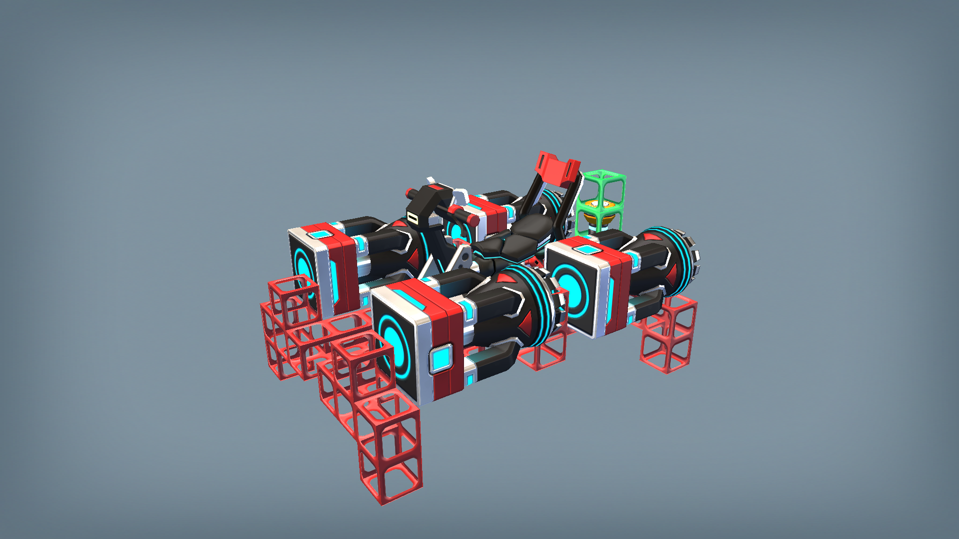 The Red Flatty: Stabilized