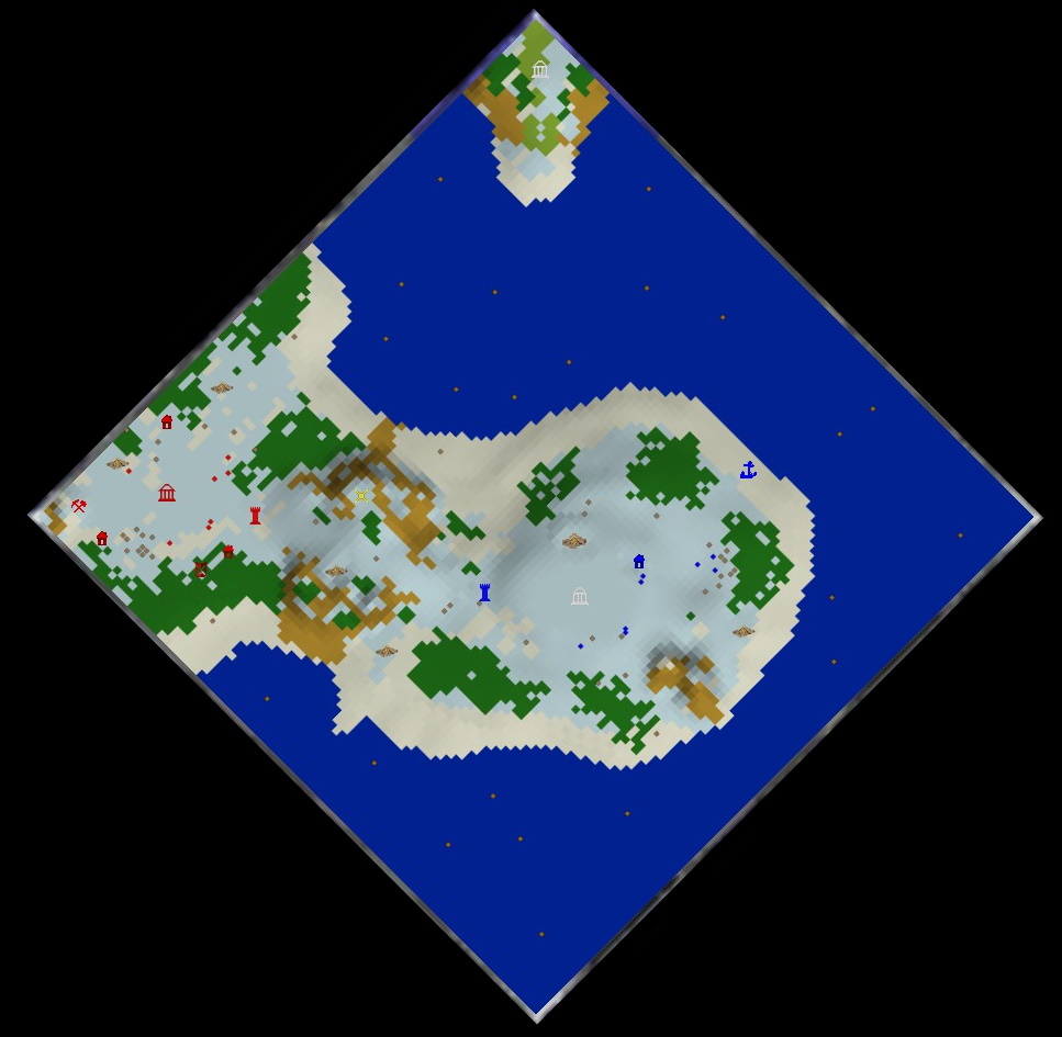Tundra Peninsula 1v1 preview