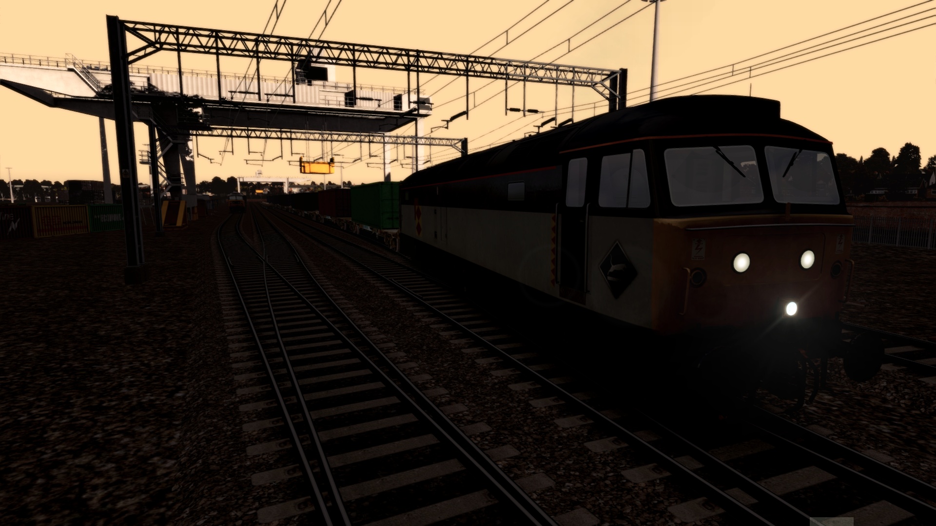 (Class 47) Brush with a Beatle