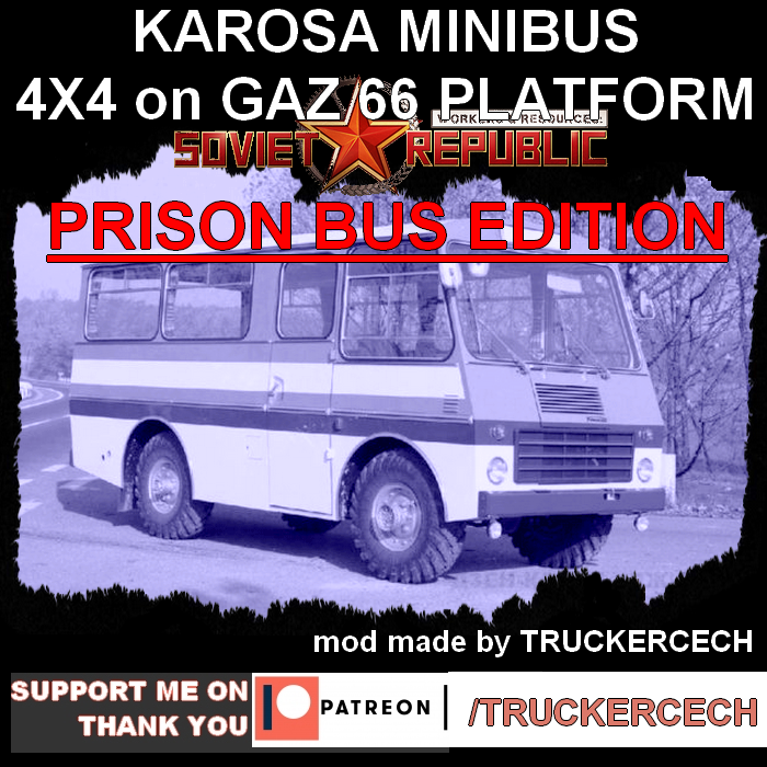 KAROSA 4X4 MINIBUS PRISON EDITION