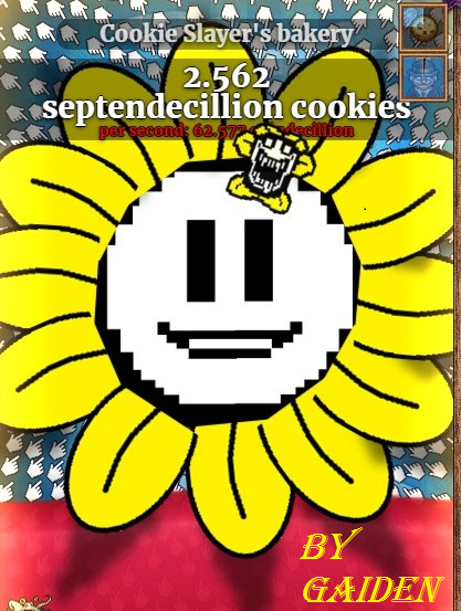 Flowey Cookie (Undertale)
