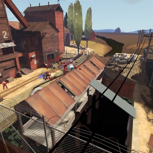 2fort But the bridge is sideways – Team Fortress 2 Mod