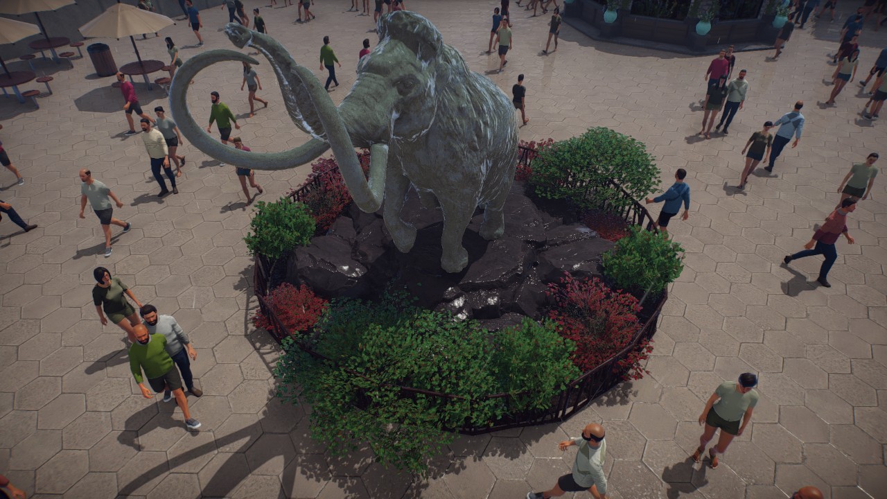 Boreal Mammuthus Statue
