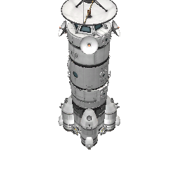 Minmus fuel station stage 4 habitation module preview