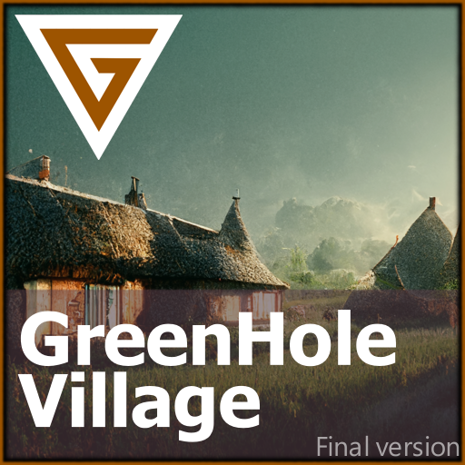 GreenHole - Large village. Р“СЂРёРЅРҐРѕР»Р». Р‘РѕР»СЊС€Р°СЏ РґРµСЂРµРІРЅСЏ.