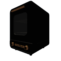 Electric oven (Black)