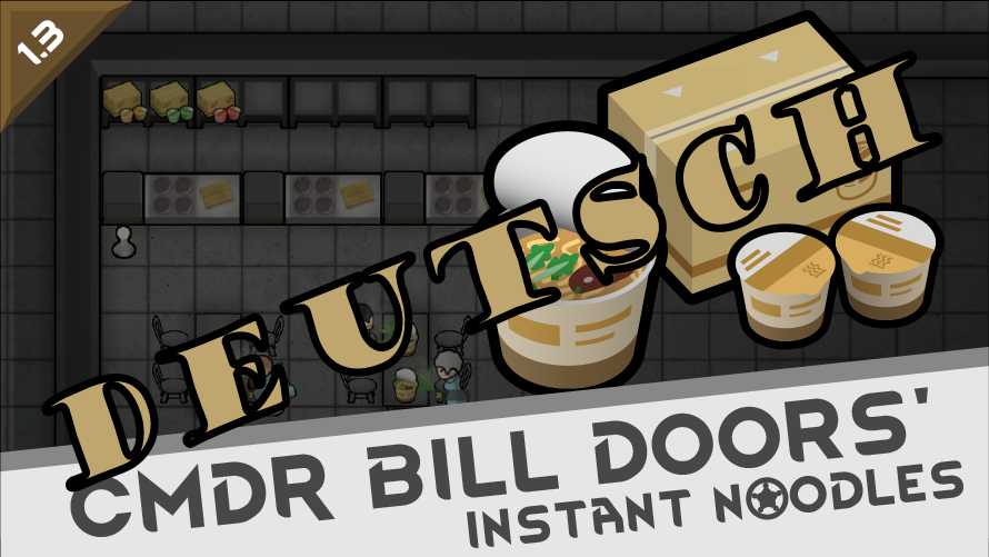 Bill Doors' Instant Noodles Deutsch mod preview for RimWorld
