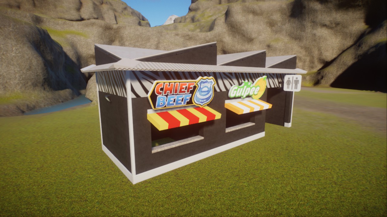 Starter shell - 2 shops + 1 toilet [by stunfish]