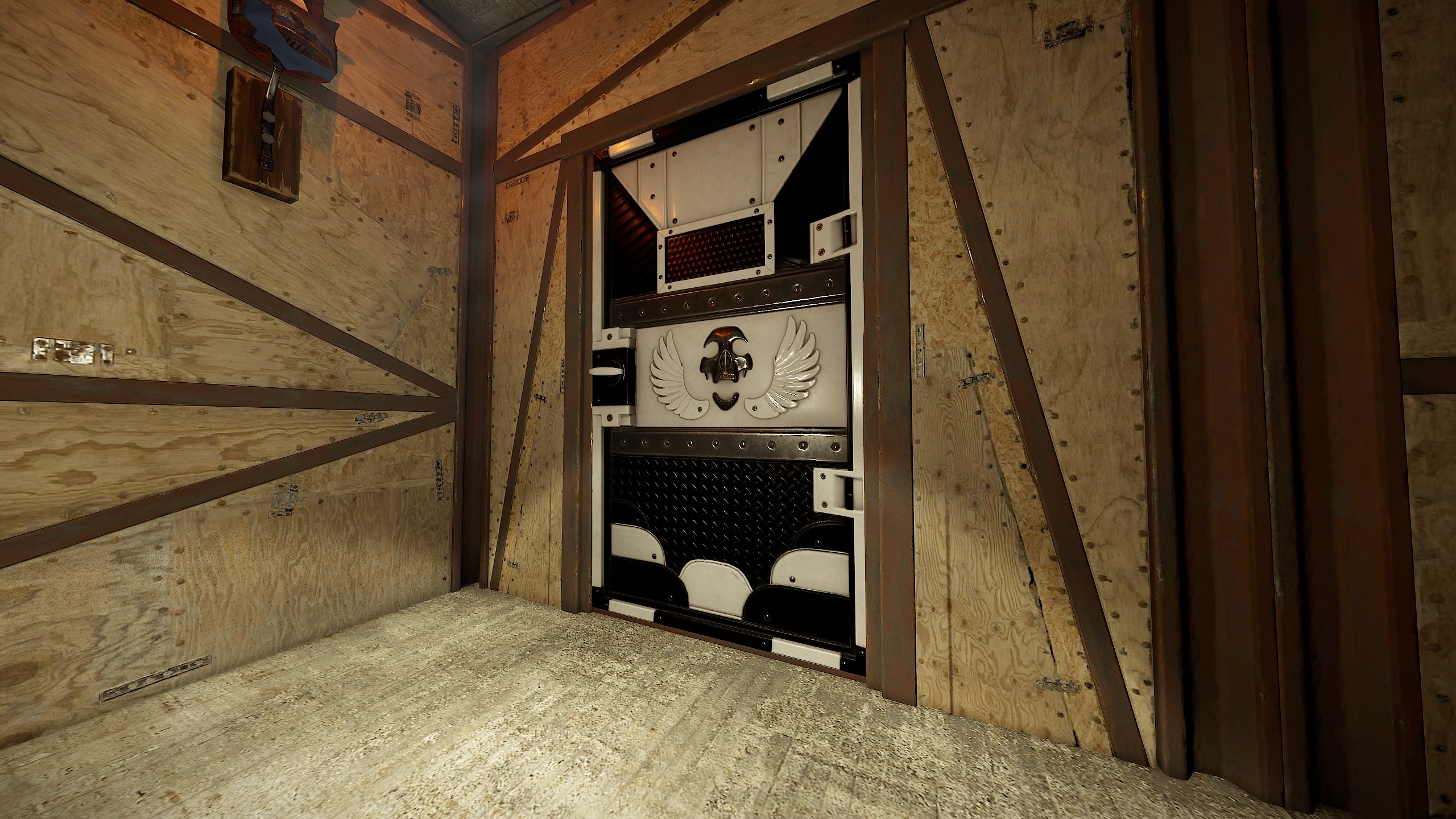 No Mercy Armored Door