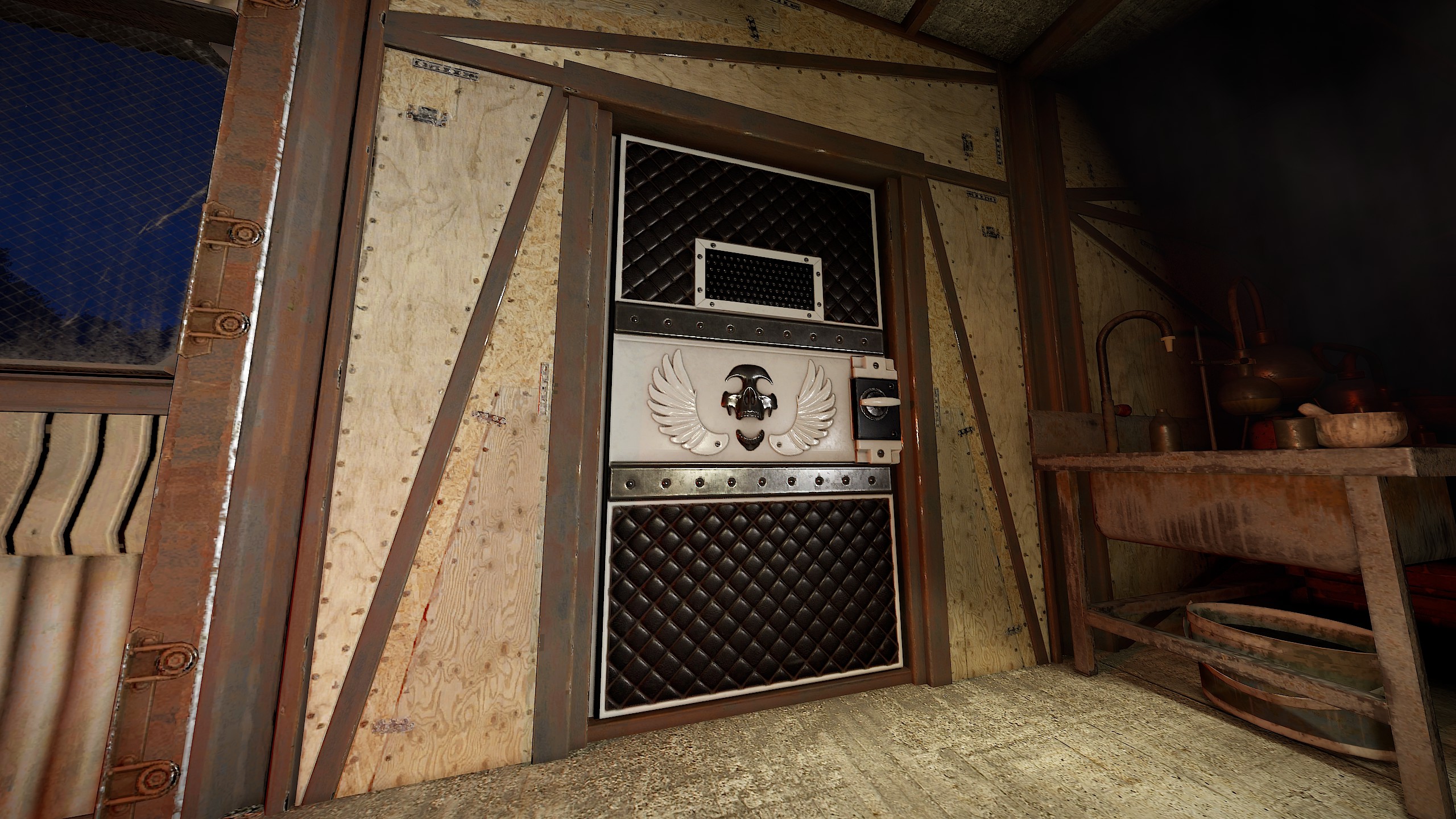 No Mercy Armored Door